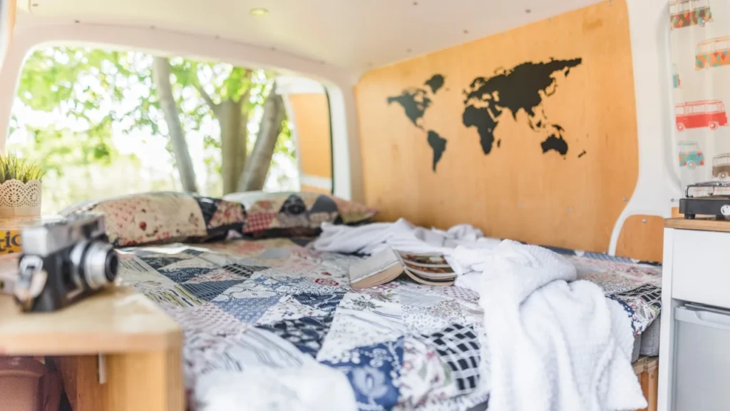 Piafy campervan interior