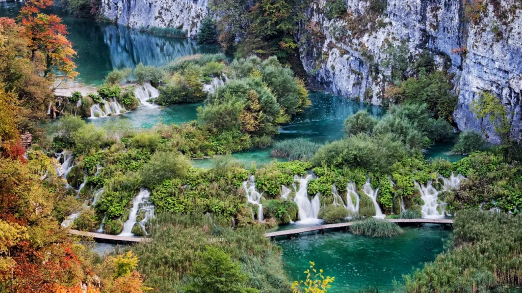 Plitvice Lakes. 