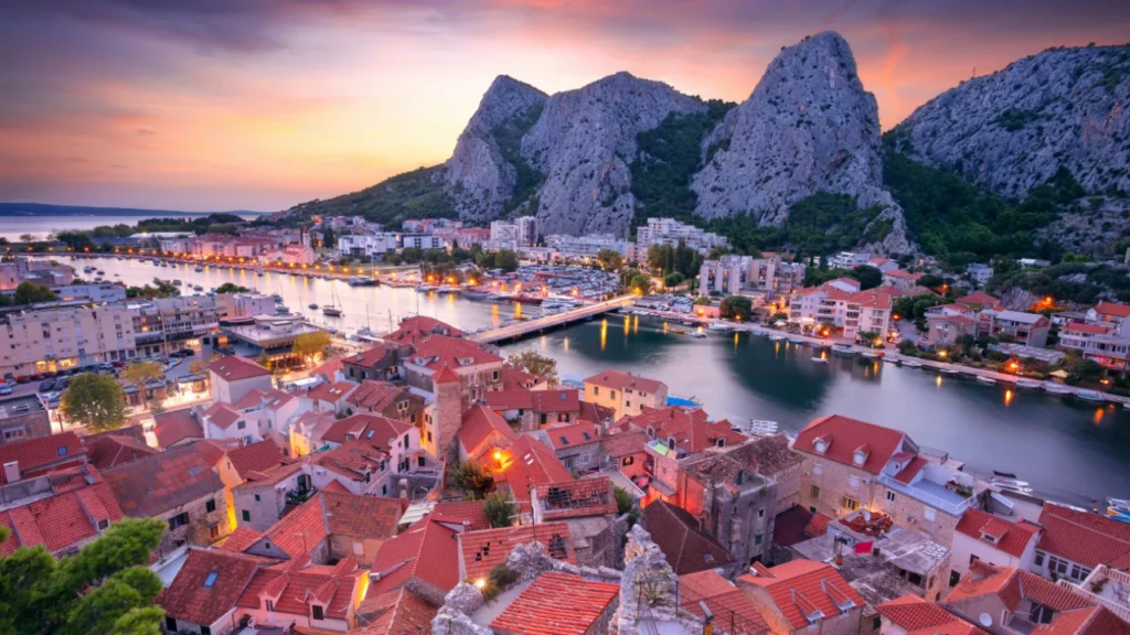 Beautiful sunsets in Croatia - Omišalj.