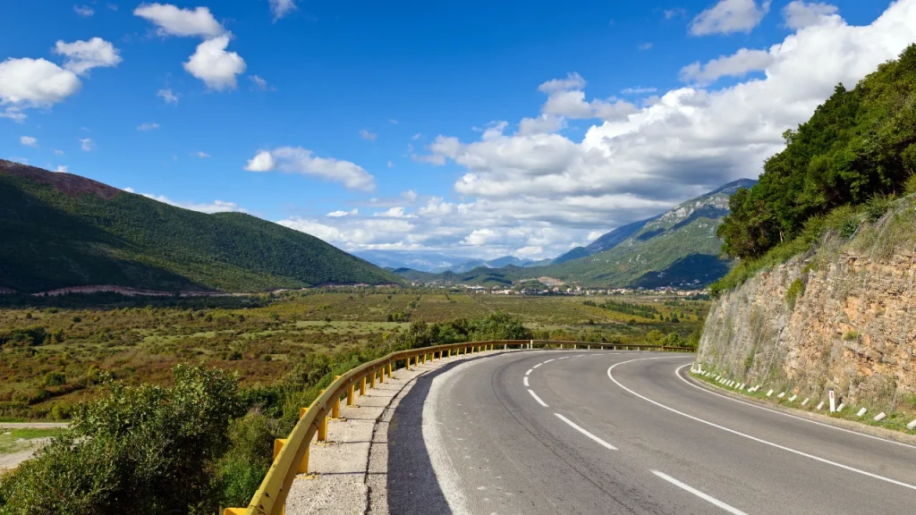 The Adriatic Highway.