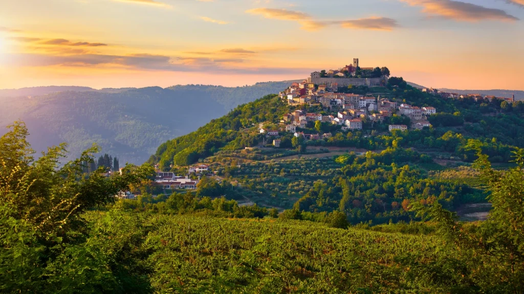 Motovun, Croatia.